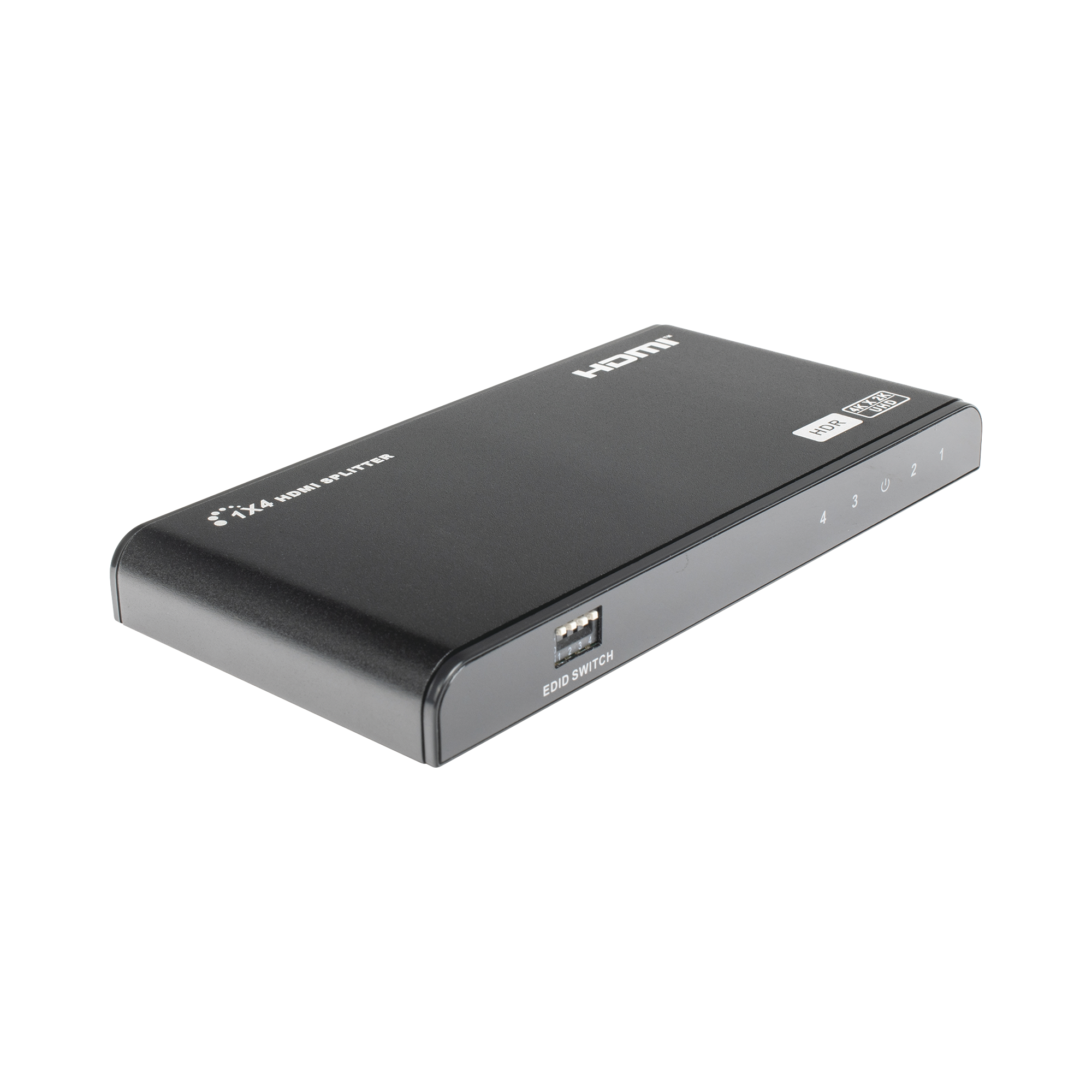 Divisor (Splitter) HDMI 4K de 1 Entrada a 4 Salidas (Simultaneas) / Soporta 4K×2K / Ajuste de resoluciones EDID / HDR / HDMI 2.0 / HDCP 2.2 / Permite mezclar pantallas en 4K y 1080P Divisor (Splitter) HDMI 4K de 1 Entrada a 4 Salidas (Simultaneas) / Soporta 4K×2K / Ajuste de resoluciones EDID / HDR / HDMI 2.0 / HDCP 2.2 / Permite mezclar pantallas en 4K y 1080P
